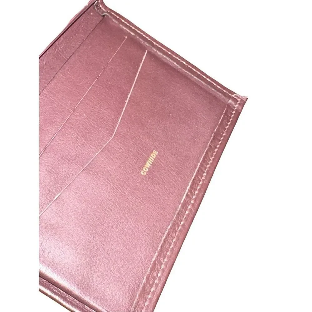 Nice men Vintage Rolfs Brown Cowhide Leather Bifold Wallet Retro Leather Wallet